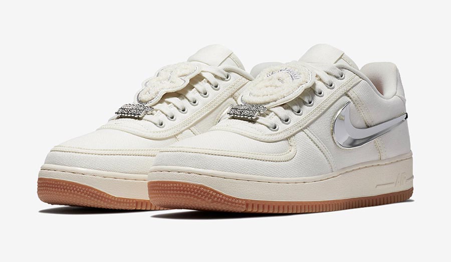 Air Force 1 Low X Travis Scott Sail - HiddenGrails