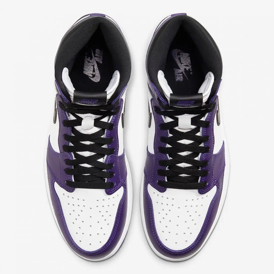 Jordan 1 High Court Purple White - HiddenGrails