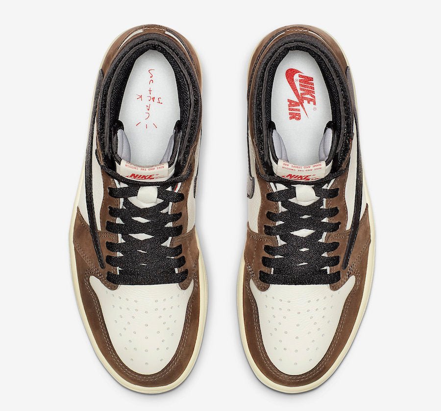 Air Jordan 1 High Mocha X Travis Scott - HiddenGrails