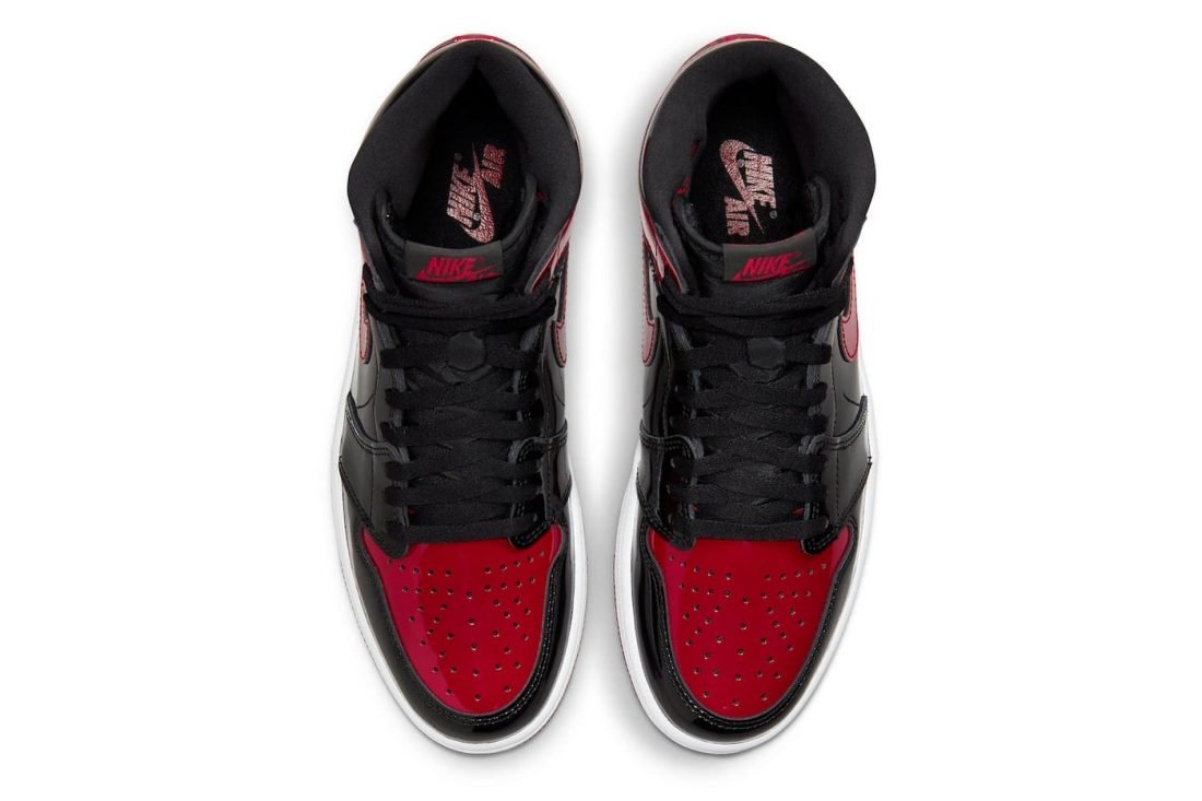 Air Jordan 1 High Patent Bred - HiddenGrails
