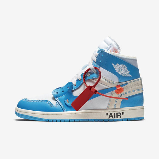 Air Jordan 1 High University Blue X Off - White - HiddenGrails
