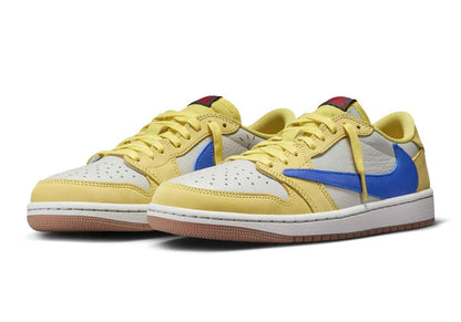 Air Jordan 1 Low Canary X Travis Scott (Women's) - HiddenGrails