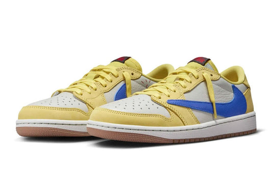 Air Jordan 1 Low Canary X Travis Scott (Women's) - HiddenGrails