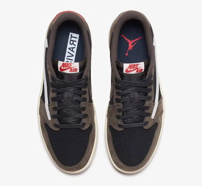 Air Jordan 1 Low Dark Mocha X Travis Scott - HiddenGrails