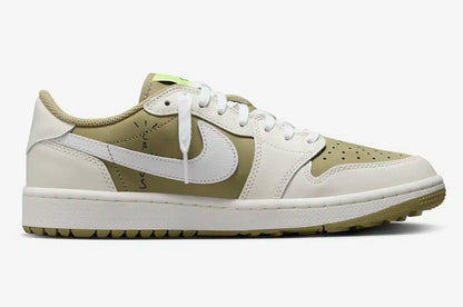 Air Jordan 1 Low Golf Neutral Olive X Travis Scott - HiddenGrails