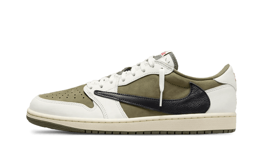 Air Jordan 1 Low Medium Olive X Travis Scott - HiddenGrails