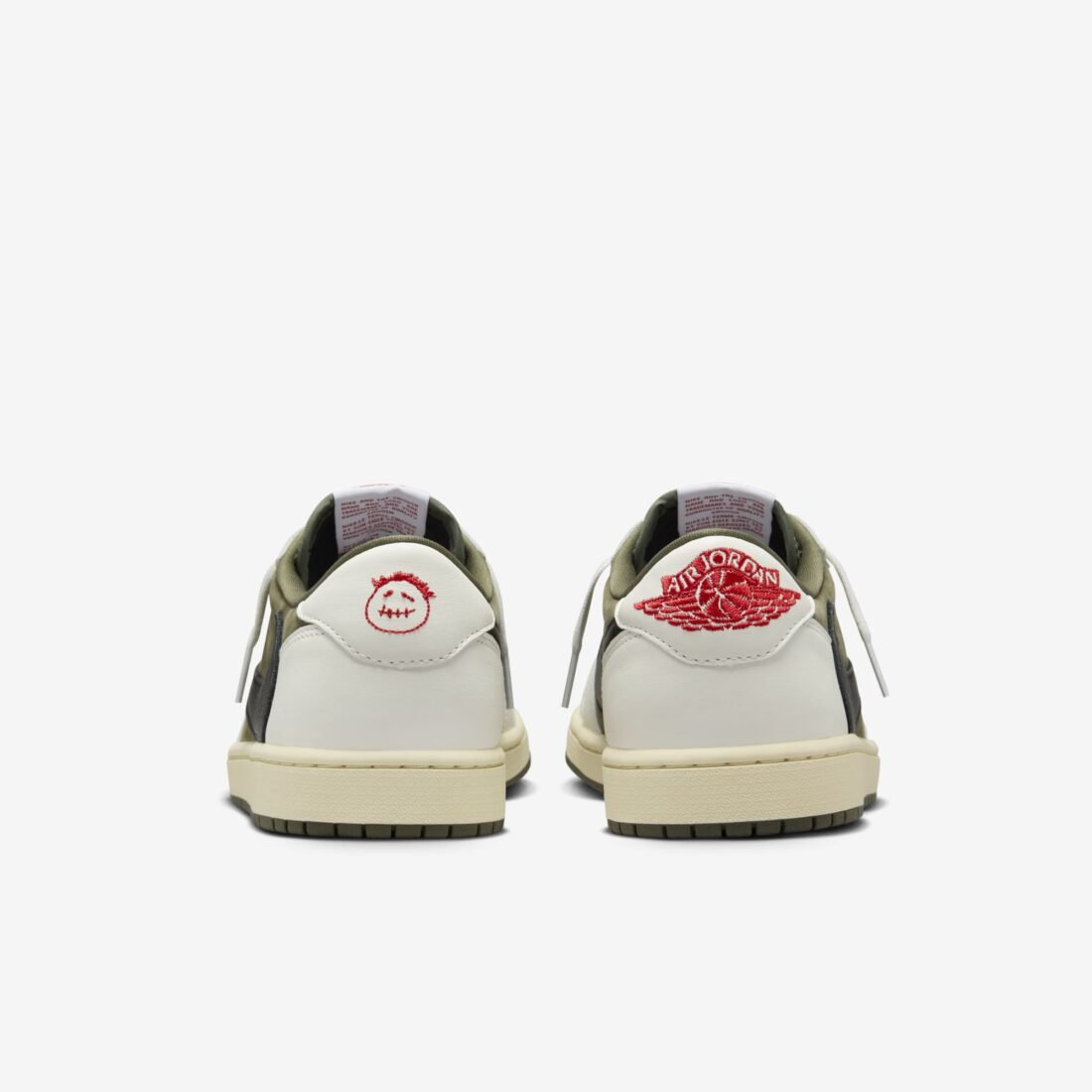 Air Jordan 1 Low Medium Olive X Travis Scott - HiddenGrails