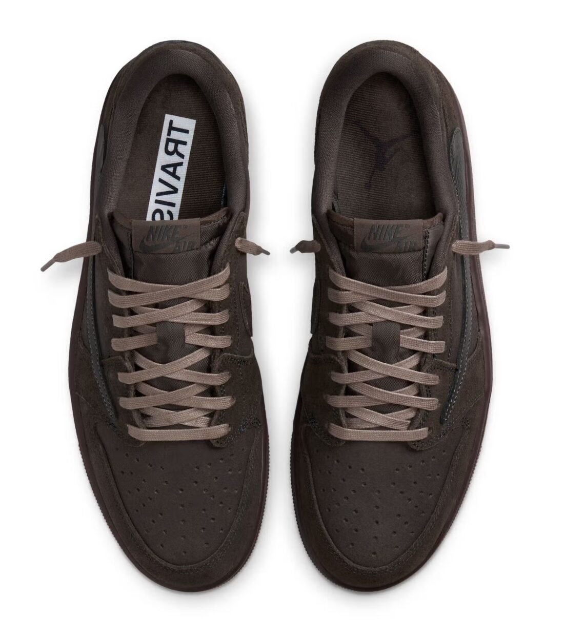 Air Jordan 1 Low Velvet Brown X Travis Scott - HiddenGrails