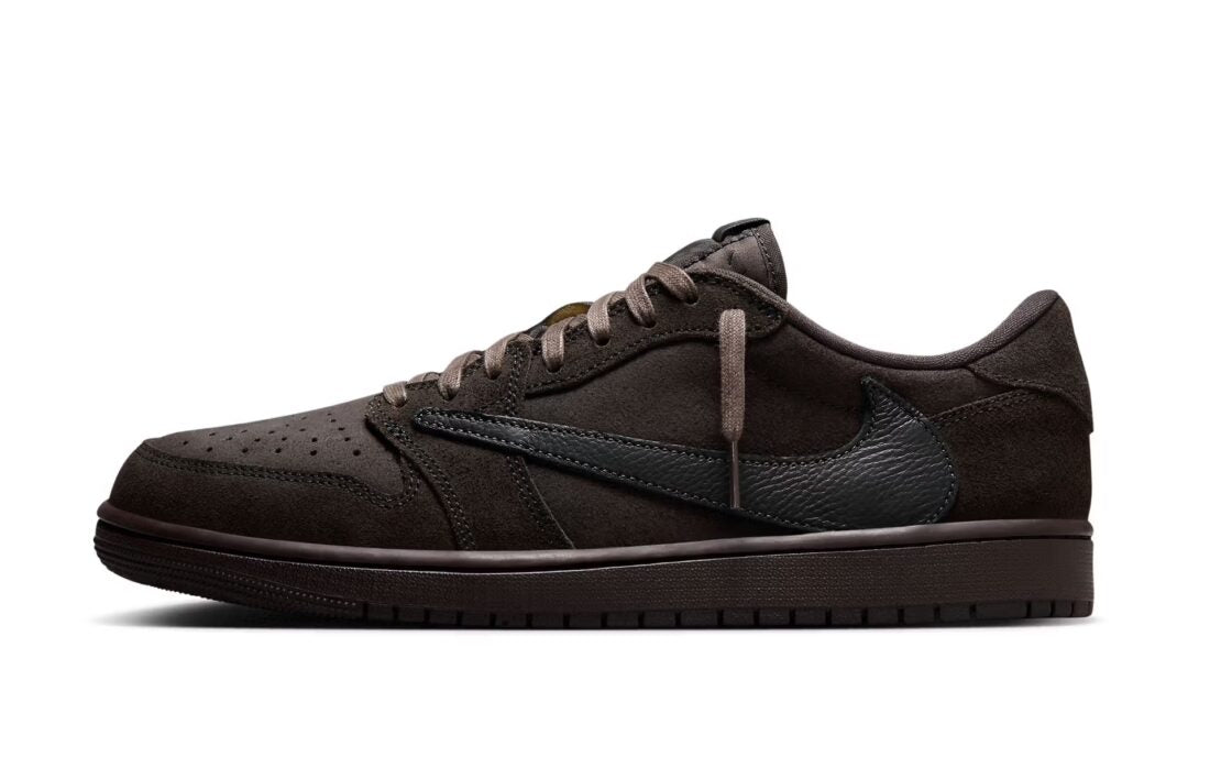 Air Jordan 1 Low Velvet Brown X Travis Scott - HiddenGrails