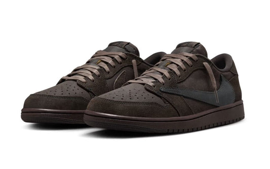 Air Jordan 1 Low Velvet Brown X Travis Scott - HiddenGrails