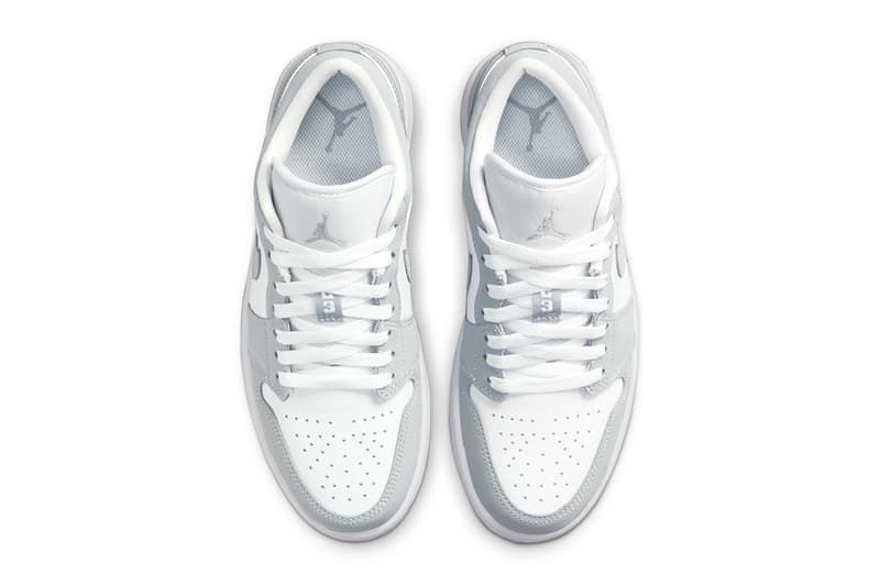 Air Jordan 1 Low Wolf Grey (Women's) - HiddenGrails