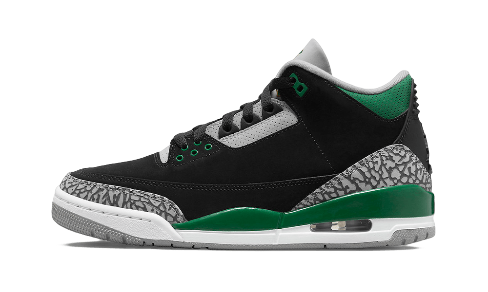 Air Jordan 3 Pine Green - HiddenGrails