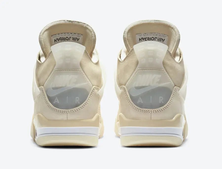 Air Jordan 4 Sail X Off - White - HiddenGrails