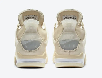 Air Jordan 4 Sail X Off - White - HiddenGrails