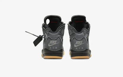 Air Jordan 5 Retro Black X Off - White - HiddenGrails