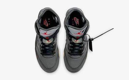 Air Jordan 5 Retro Black X Off - White - HiddenGrails