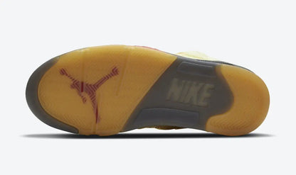 Air Jordan 5 Retro Sail X Off - White - HiddenGrails