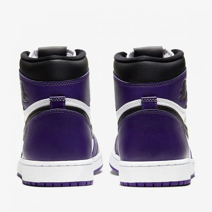 Jordan 1 High Court Purple White - HiddenGrails