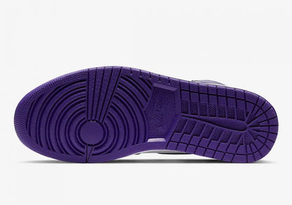 Jordan 1 High Court Purple White - HiddenGrails