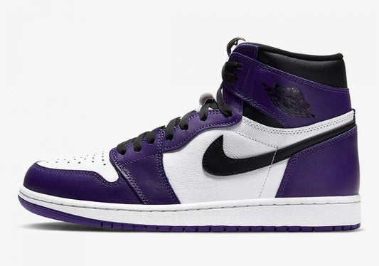 Jordan 1 High Court Purple White - HiddenGrails