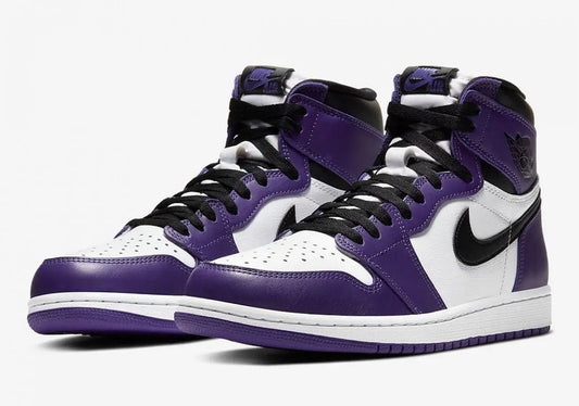 Jordan 1 High Court Purple White - HiddenGrails