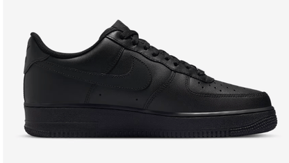 Nike Air Force 1 '07 Triple Black - HiddenGrails