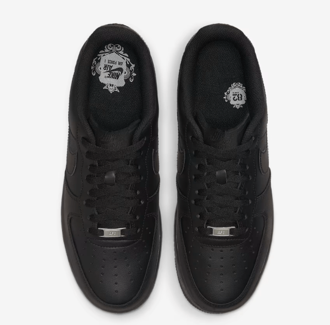 Nike Air Force 1 '07 Triple Black - HiddenGrails