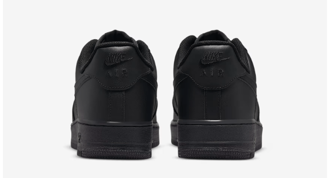 Nike Air Force 1 '07 Triple Black - HiddenGrails