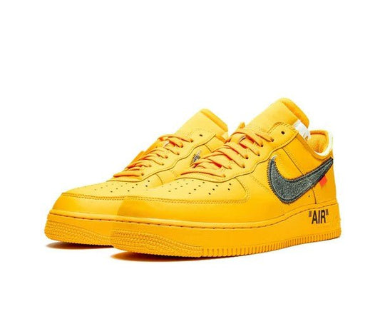 Nike Air Force 1 Low ICA University Gold X Off - White - HiddenGrails