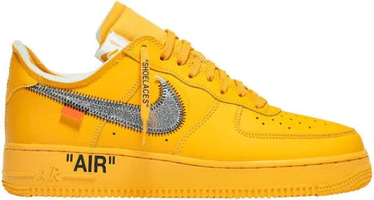 Nike Air Force 1 Low ICA University Gold X Off - White - HiddenGrails