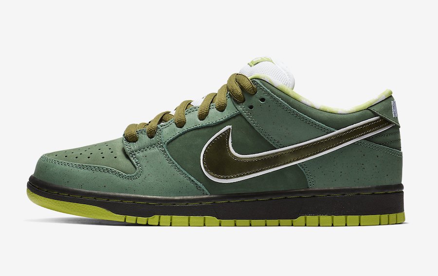 Nike SB Dunk Low Concepts Lobster Green - HiddenGrails