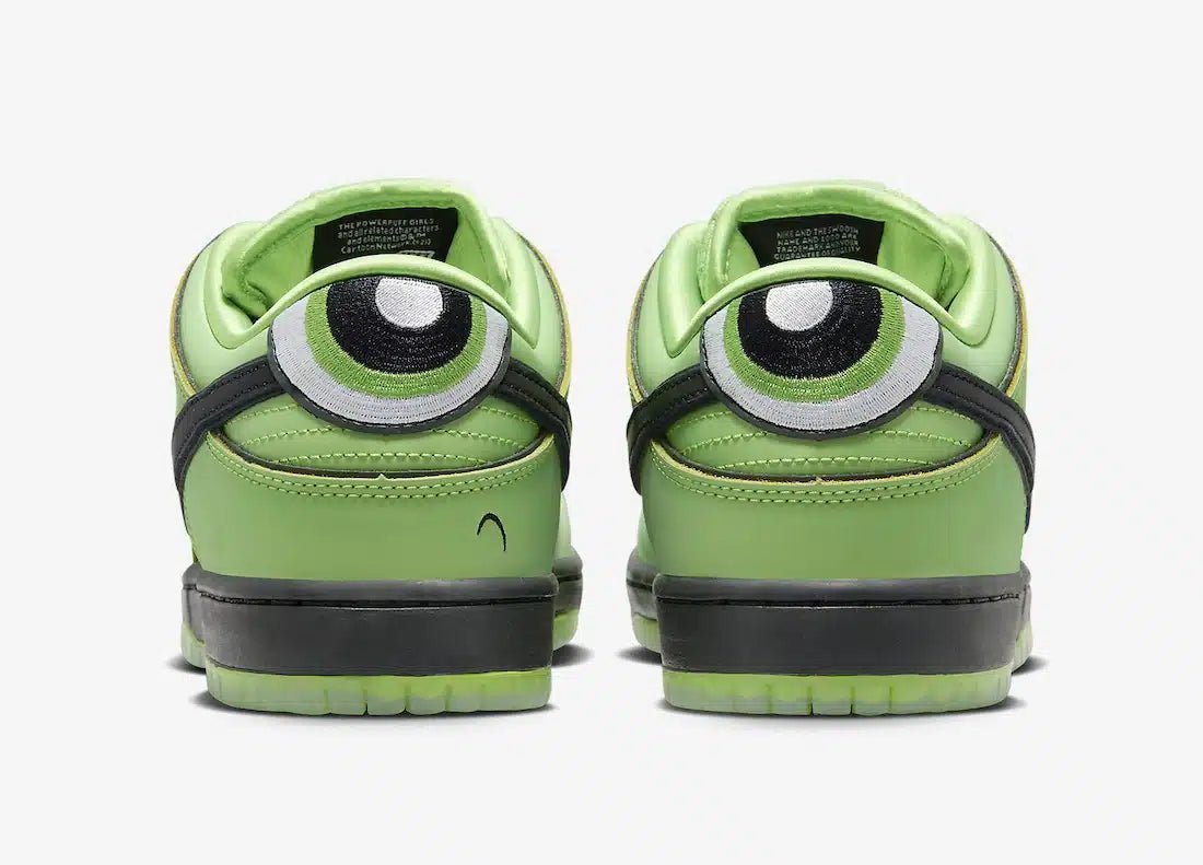 Nike SB Dunk Low The Powerpuff Girls Buttercup - HiddenGrails