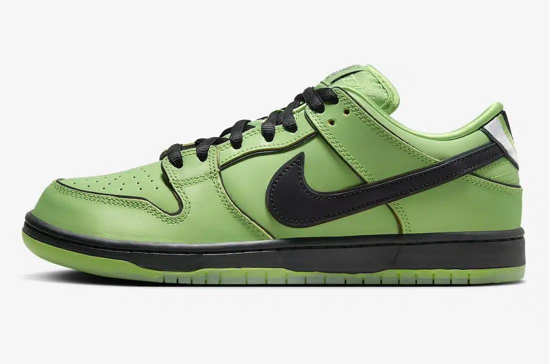 Nike SB Dunk Low The Powerpuff Girls Buttercup - HiddenGrails