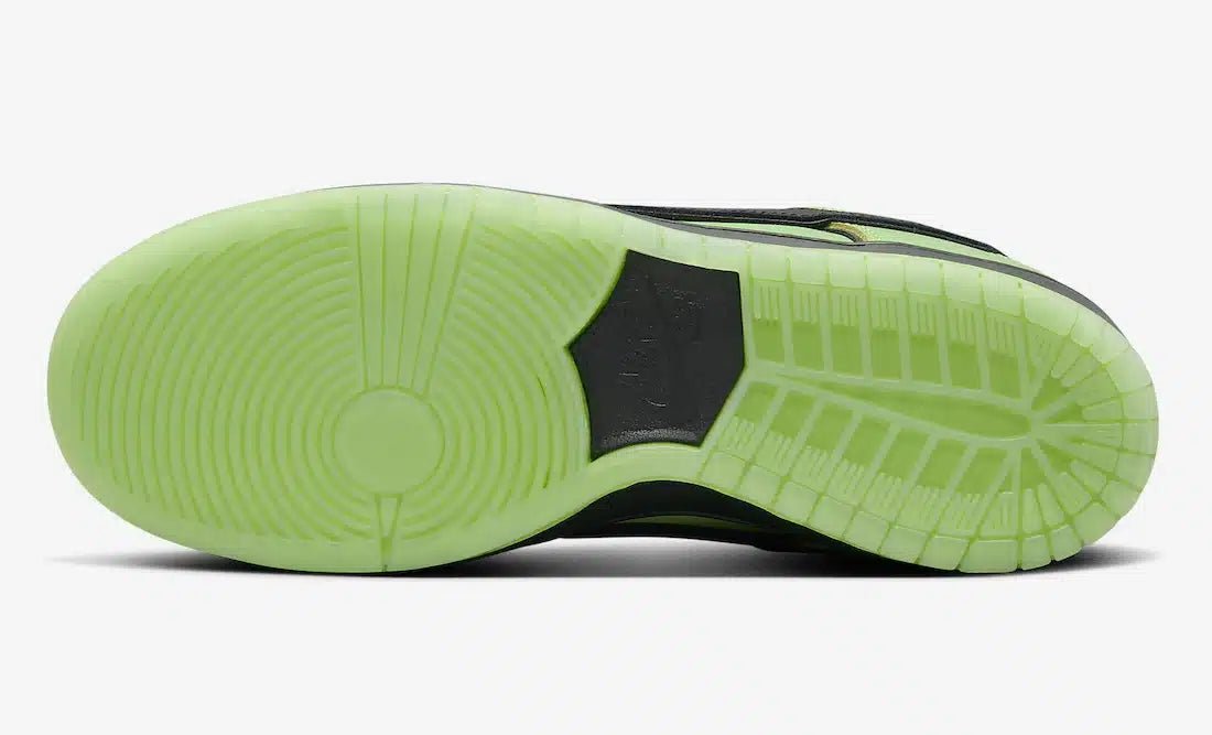Nike SB Dunk Low The Powerpuff Girls Buttercup - HiddenGrails
