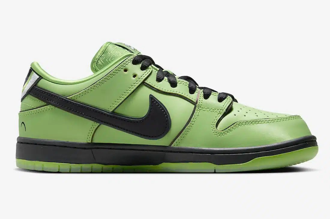 Nike SB Dunk Low The Powerpuff Girls Buttercup - HiddenGrails