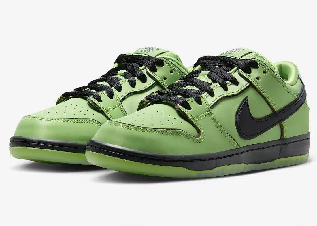 Nike SB Dunk Low The Powerpuff Girls Buttercup - HiddenGrails